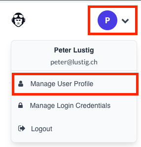 Manage User Profile