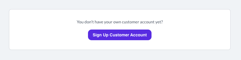 Sign Up Button Screenshot